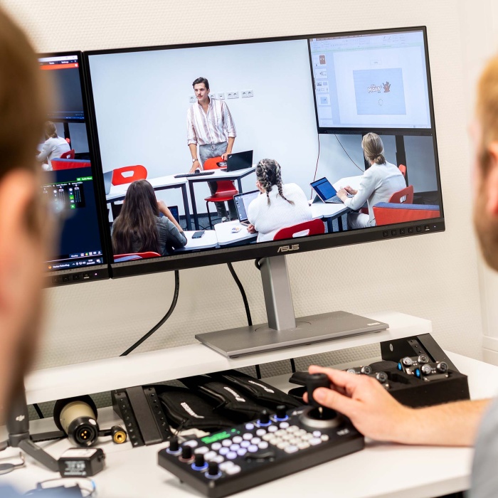 Unterrichtsbeobachtung im Digitalstudio
