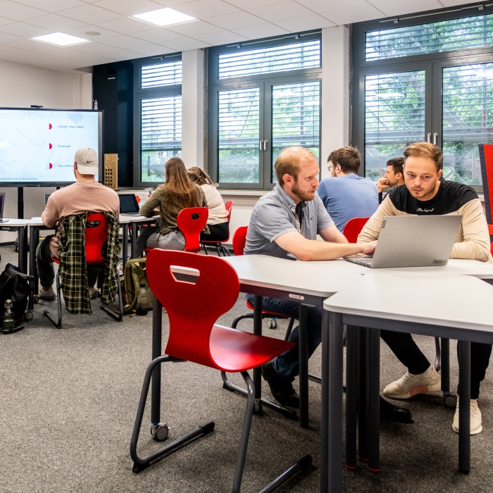 Klassenzimmer der Zukunft im LearningLab des MKV