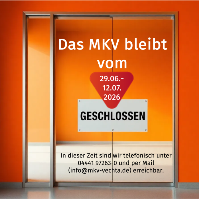 Eingangstür mit der Aufschrift: 
