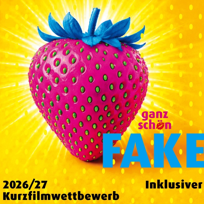 Logo Filmwettbewerb ganz schön Fake