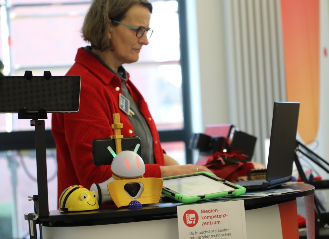 Stand des MKV beim Tag der Lehre 2025 an der Universität Vechta.