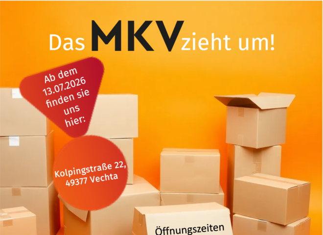 Das Bild zeigt Umzugskartons mit der Überschrift: 