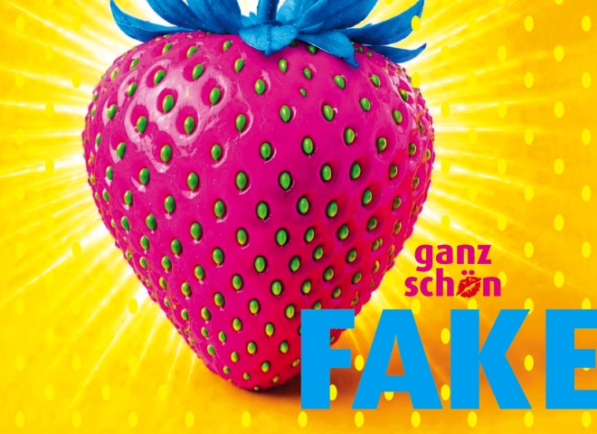 Logo Filmwettbewerb ganz schön Fake