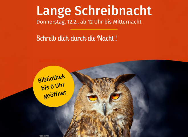Poster Schreibnacht 2026